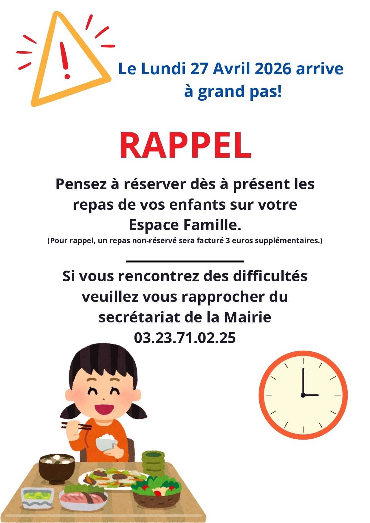Rappel inscription