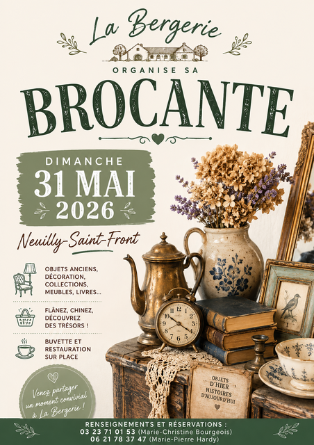 Brocante du 31 mai 2026
